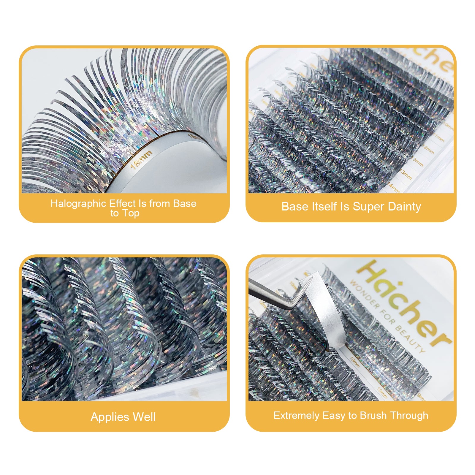 Holographic Lash Tinsel