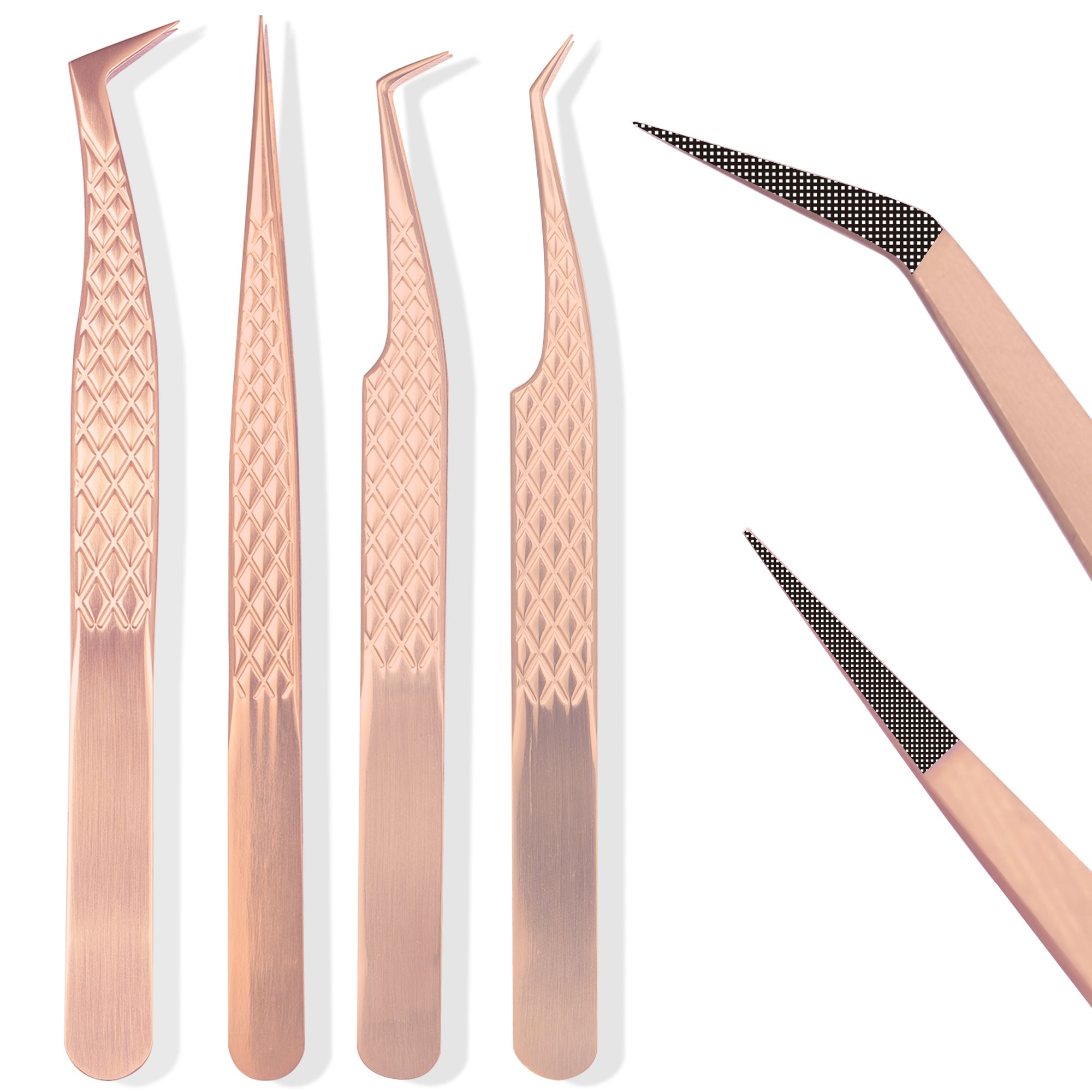 FIBER TIP TWEEZERS SET