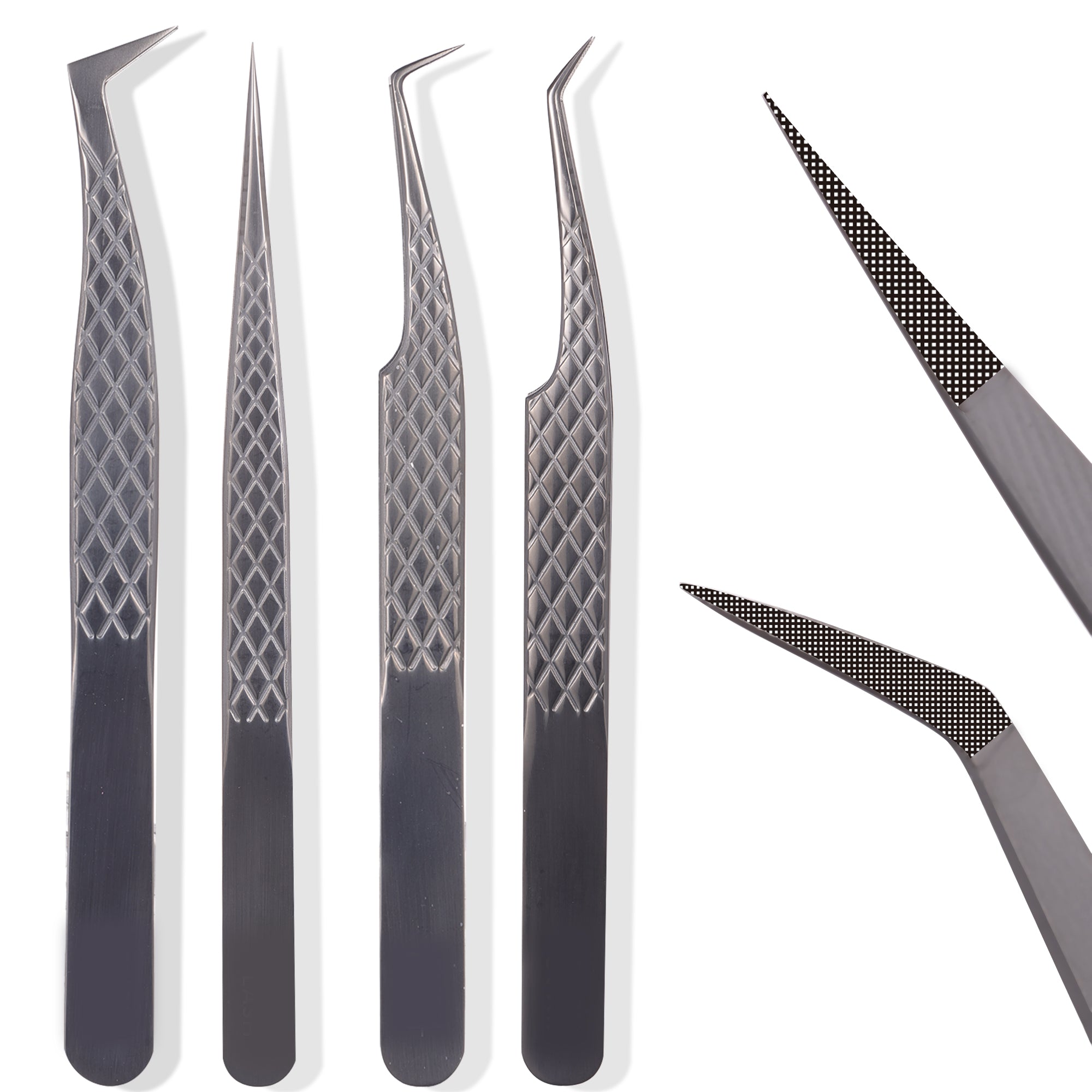 FIBER TIP TWEEZERS SET