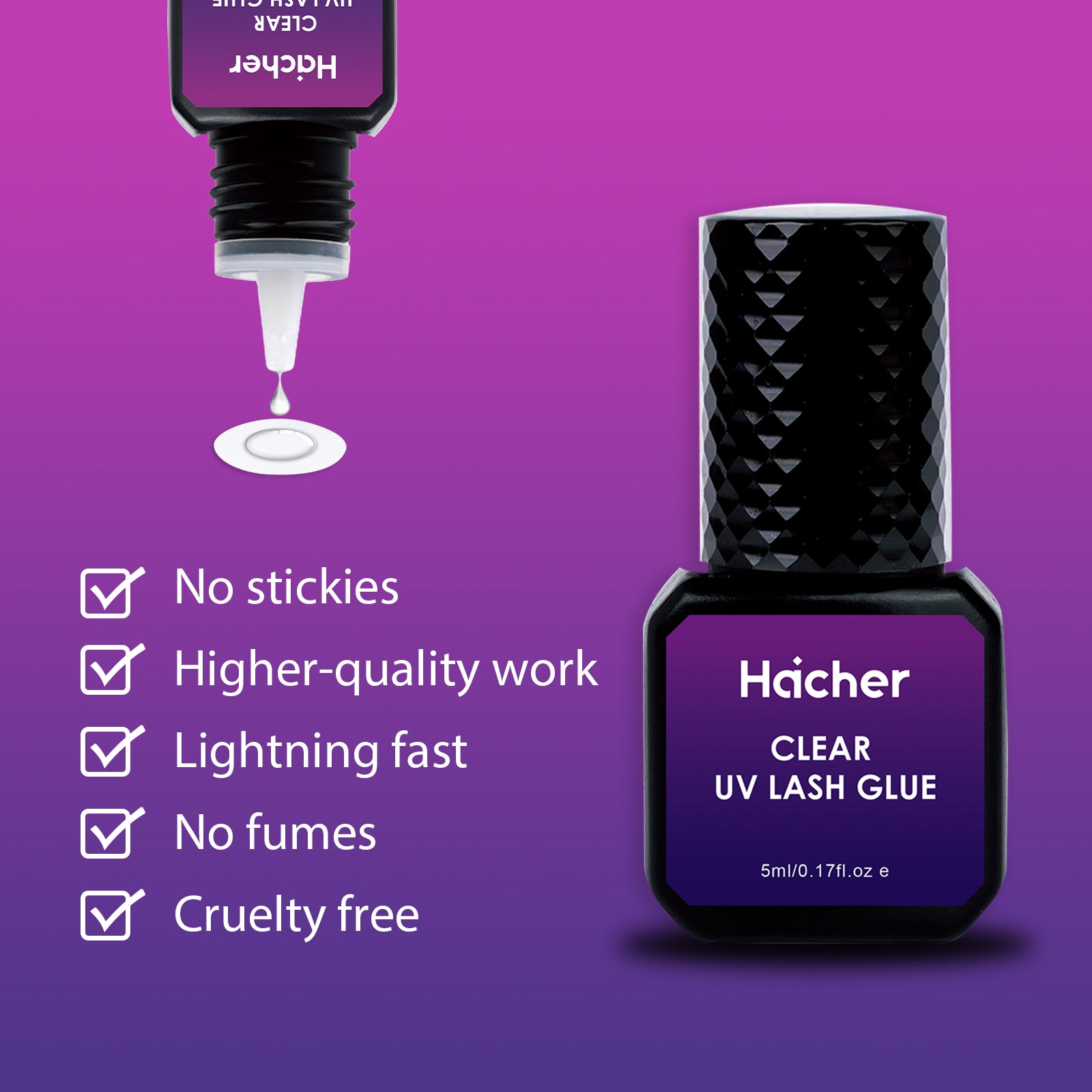 UV Lash Glue Clear 5ml