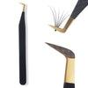 FIBER TIP TWEEZERS-BLACK