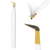 FIBER TIP TWEEZERS-WHITE