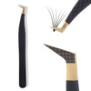 FIBER TIP TWEEZERS-BLACK