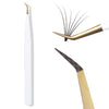 FIBER TIP TWEEZERS-WHITE