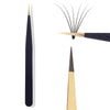 FIBER TIP TWEEZERS-BLACK