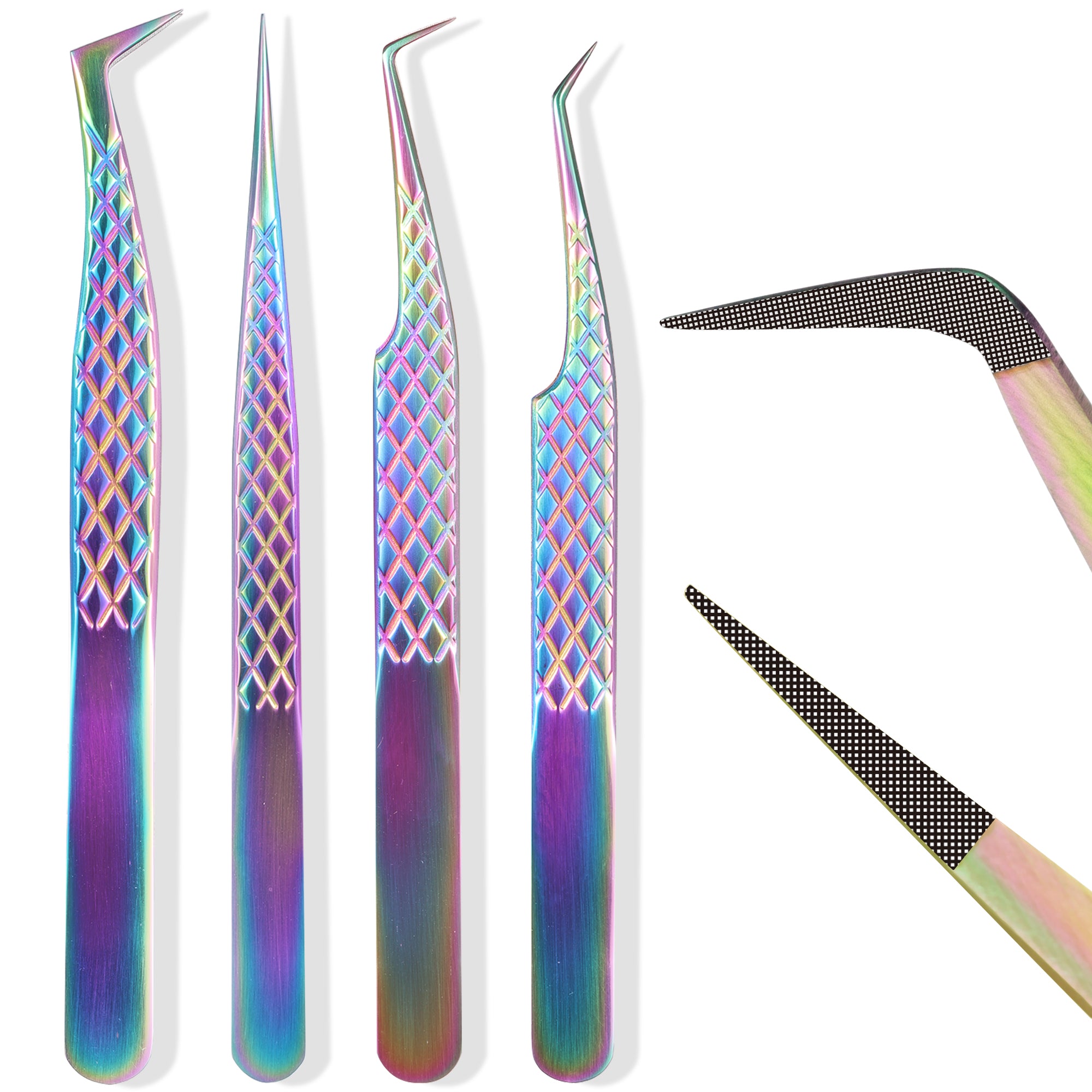 FIBER TIP TWEEZERS SET