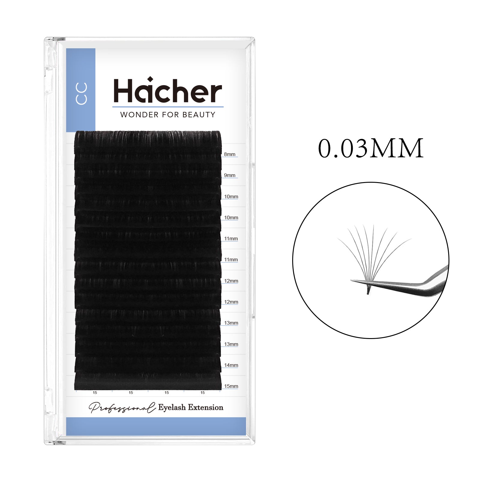 0.03MM Easy Fanning Eyelash Extensions